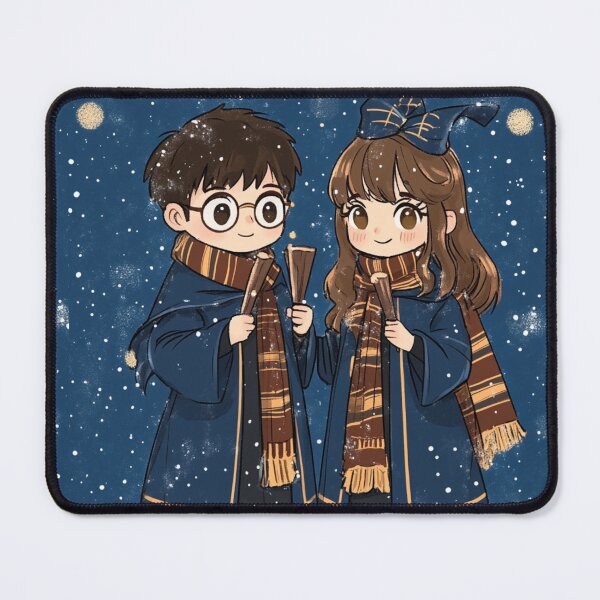 Item preview, Chibi Wizards in the Snow designed and sold by AP43-STUDIO.