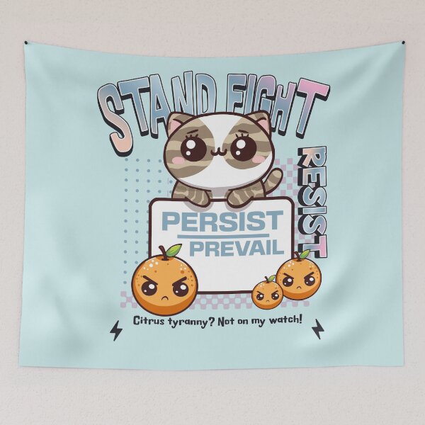 Item preview, Resist Persist Prevail designed and sold by BaffledSnout.