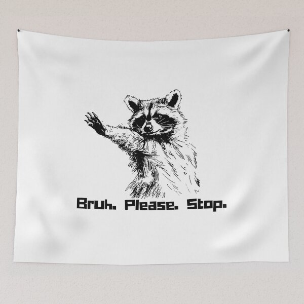 Item preview, Bruh Please Retro  designed and sold by wesdesignshop.
