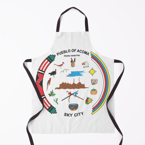 Item preview, Seal of Pueblo of Acoma Indian Reservation Tripe New Mexico USA designed and sold by Beluga Cat.