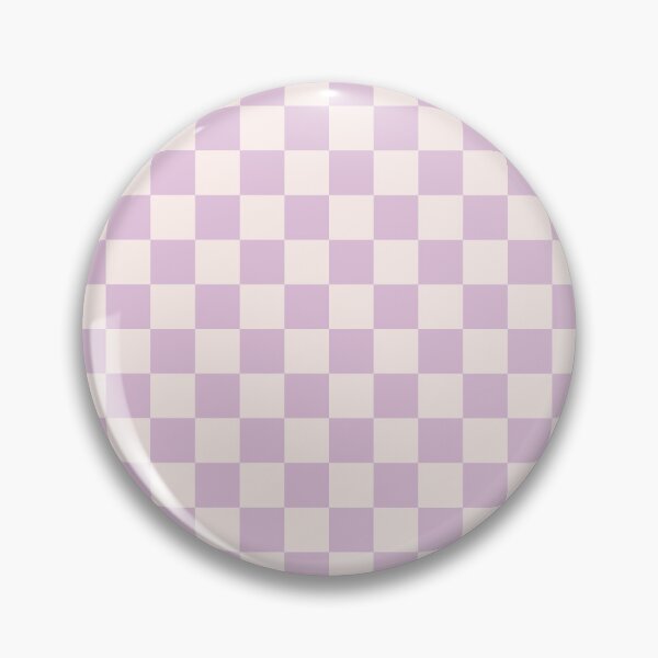 Item preview, Checkerboard Check Checked Pattern in Light Lilac Purple Pink designed and sold by kierkegaard.