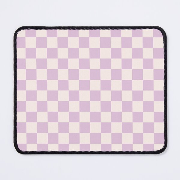 Item preview, Checkerboard Check Checked Pattern in Light Lilac Purple Pink designed and sold by kierkegaard.