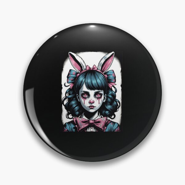 Item preview, Cute, scary Easter bunny girl designed and sold by SimoesArtistry.