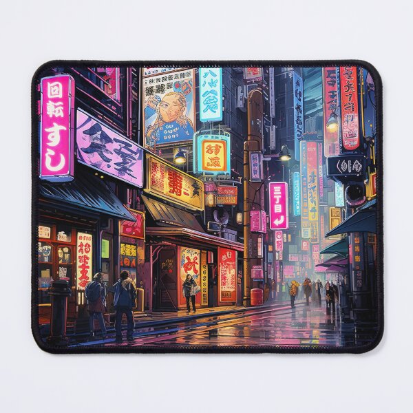 Item preview, Cyberpunk Tokyo Street Neon  designed and sold by Takeda-art.
