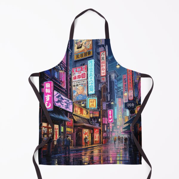 Item preview, Cyberpunk Tokyo Street Neon  designed and sold by Takeda-art.
