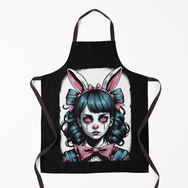 Item preview, Cute, scary Easter bunny girl designed and sold by SimoesArtistry.