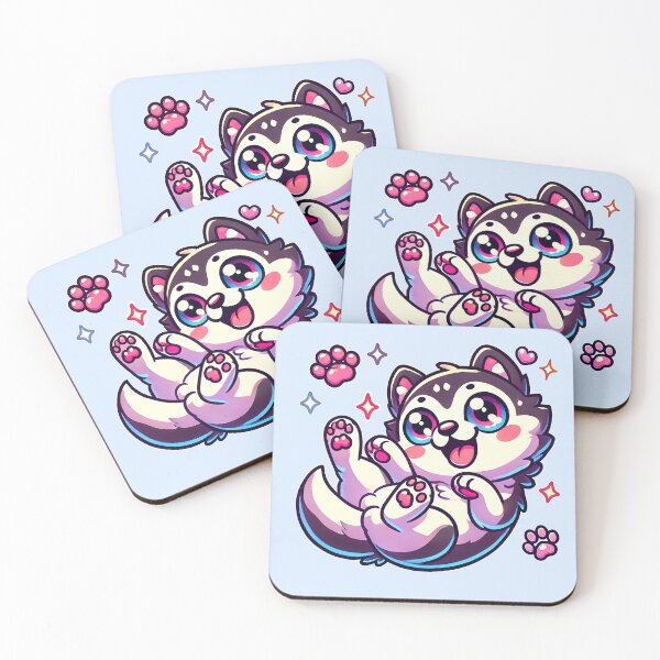 Item preview, Adorable Husky Sibir Kawaii designed and sold by SwiftEagleFly.
