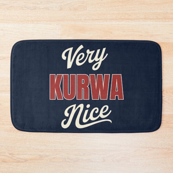 Item preview, Very Kurwa Nice Funny Polish Swear Vintage Style designed and sold by Anniko Art Studio.