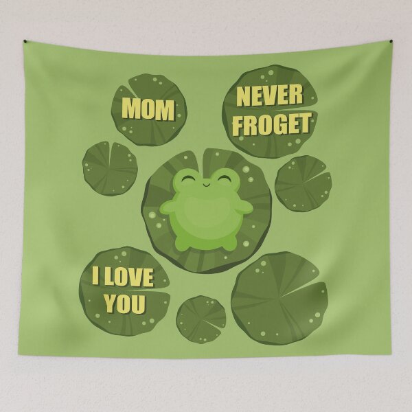 Item preview, Cute Kawaii frog Mothers day  designed and sold by Art-of-Rory.