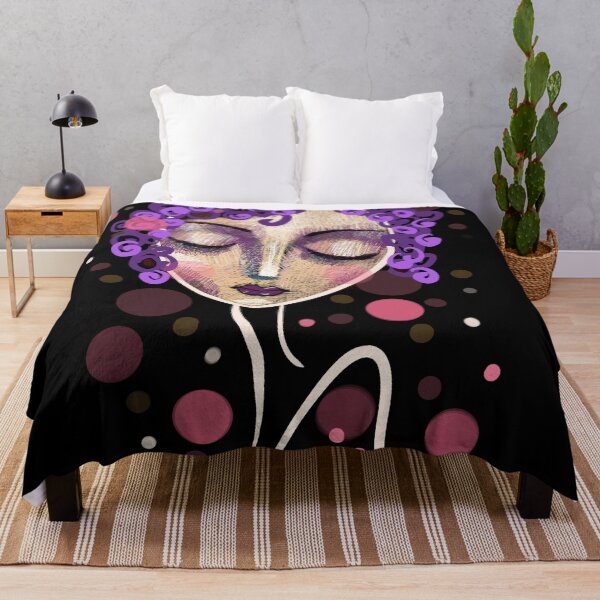 Item preview, Fashion Face. Female hand drawn art. designed and sold by Shoot-The-Moon.