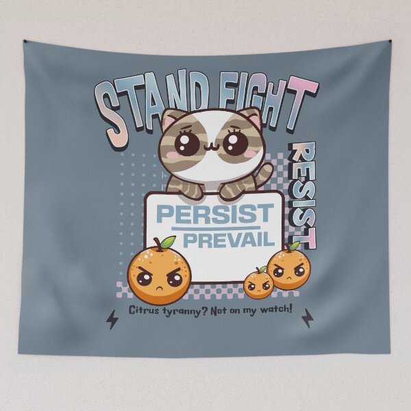 Item preview, Resist Persist Prevail designed and sold by BaffledSnout.