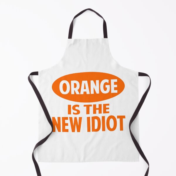 Item preview, Orange Is The New Idiot Funny Slogan designed and sold by Colorfulman.