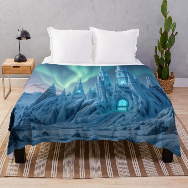 Item preview, Enchanted Frozen Kingdom Under Northern Lights designed and sold by rajasekhark.