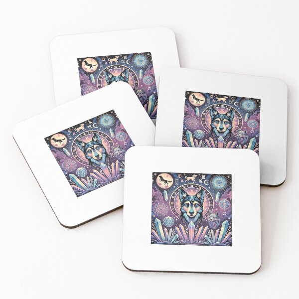 Item preview, Psy w kosmicznej aurze magii i astrologii designed and sold by PROSTO I TANIO.