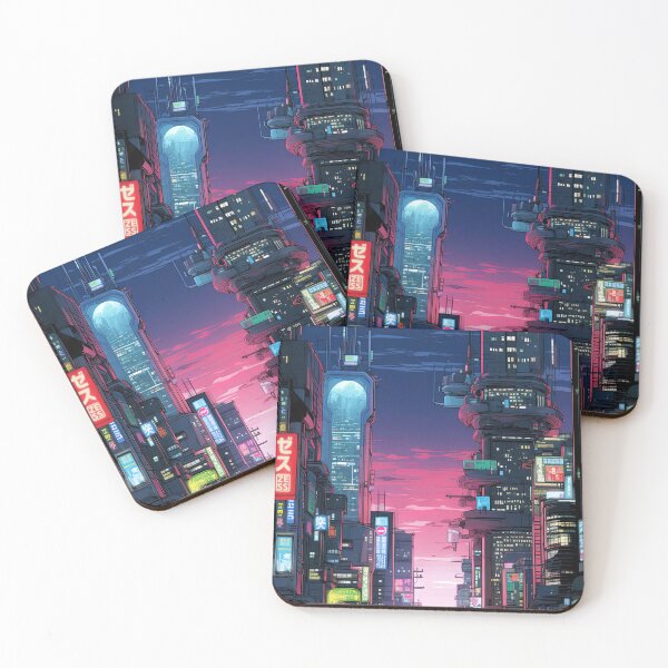 Item preview, Cyberpunk Tokyo Street Neon  designed and sold by Takeda-art.