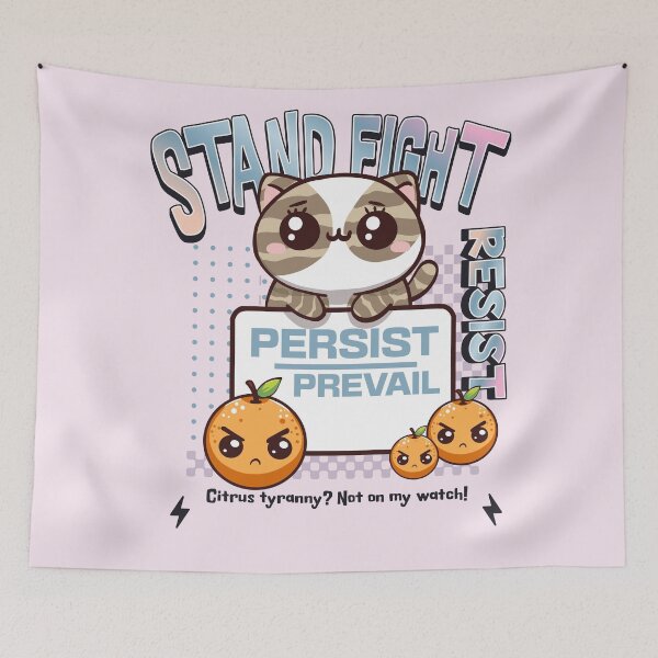 Item preview, Resist Persist Prevail designed and sold by BaffledSnout.