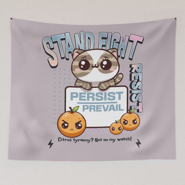 Item preview, Resist Persist Prevail designed and sold by BaffledSnout.