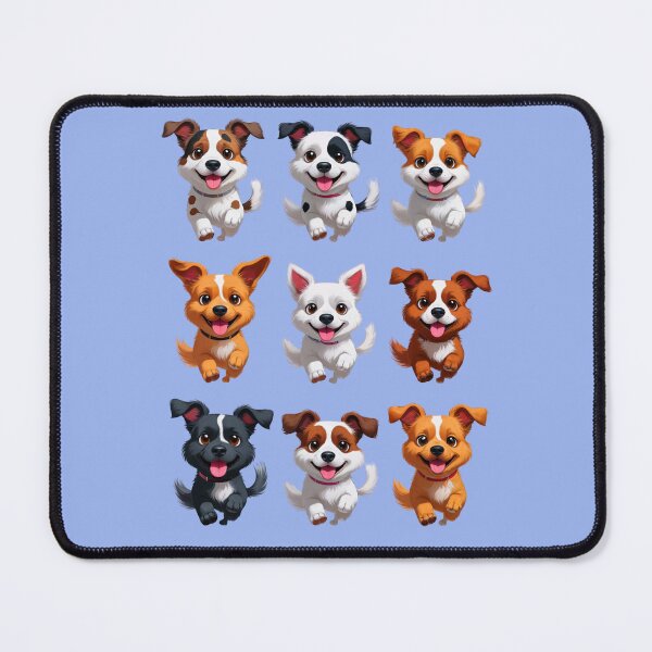 Item preview, Dogs Times Nine 3 designed and sold by DigitalandPhoto.