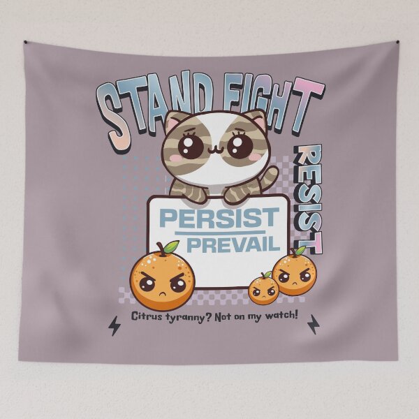 Item preview, Resist Persist Prevail designed and sold by BaffledSnout.