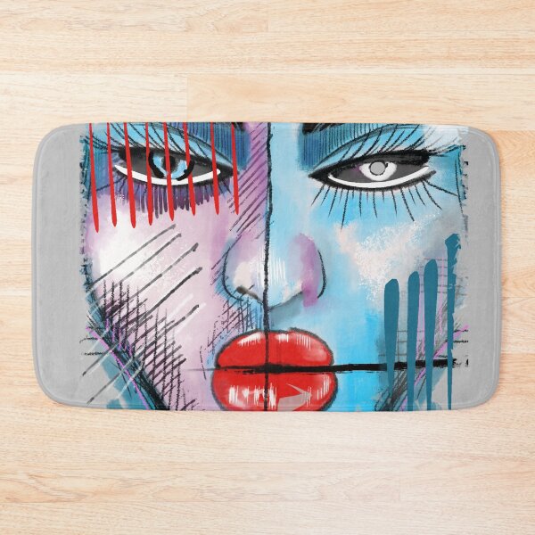 Item preview, Female fashion face . Original hand drawn art. designed and sold by Shoot-The-Moon.