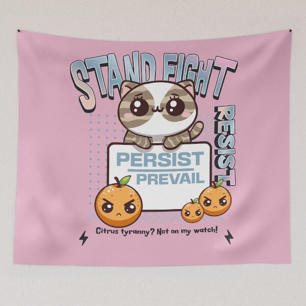 Item preview, Resist Persist Prevail designed and sold by BaffledSnout.