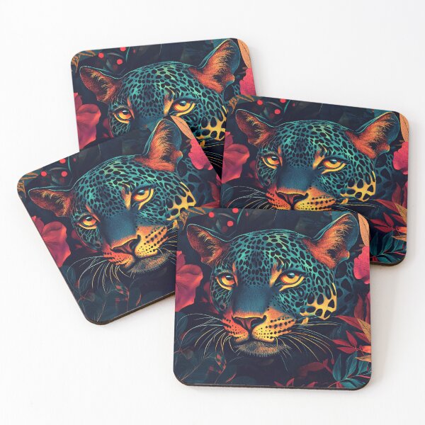 Item preview, Exotic Gaze in a Vibrant Jungle designed and sold by daila70.