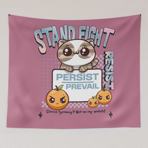 Item preview, Resist Persist Prevail designed and sold by BaffledSnout.