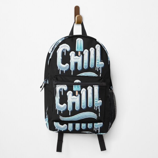 Item preview, CHILL - Icy Cool Typography with Popsicle Design designed and sold by Desireehaz.