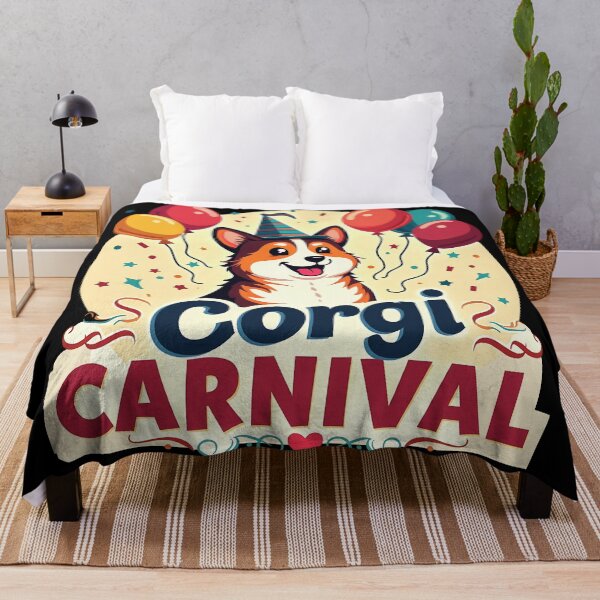 Item preview, Corgi Carnival designed and sold by zoughlal.