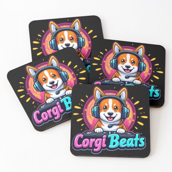 Item preview, Corgi Beats designed and sold by zoughlal.