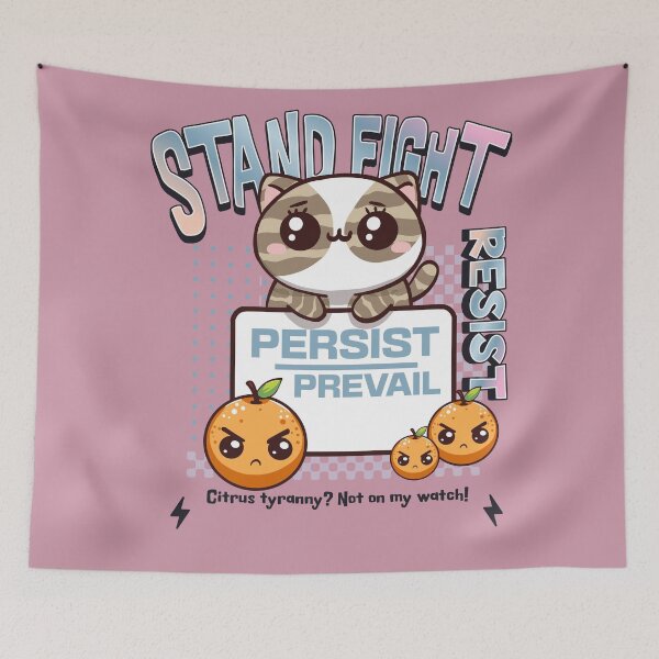 Item preview, Resist Persist Prevail designed and sold by BaffledSnout.