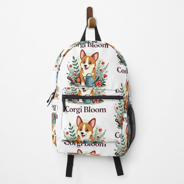 Item preview, Corgi en flor designed and sold by zoughlal.