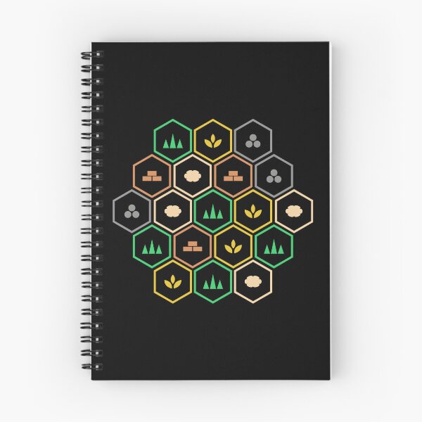 Item preview, Minimalist Resources Tiles Settlers Board Games designed and sold by pixeptional.