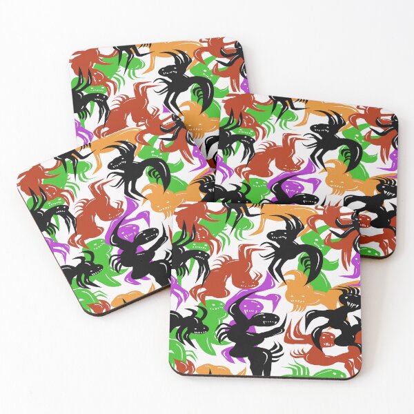 Item preview, Funny colorful monsters designed and sold by pawelkinart.