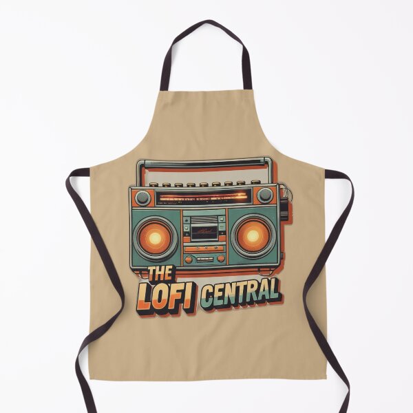 Item preview, Retro Lo-Fi Boombox Aesthetic | The Lofi Central Vintage Music Design designed and sold by OPURA.