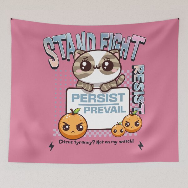 Item preview, Resist Persist Prevail designed and sold by BaffledSnout.