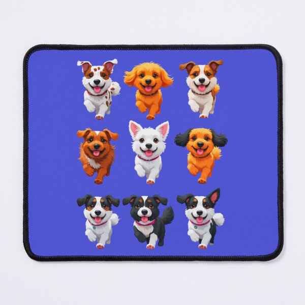 Item preview, Dogs Times Nine 4 designed and sold by DigitalandPhoto.