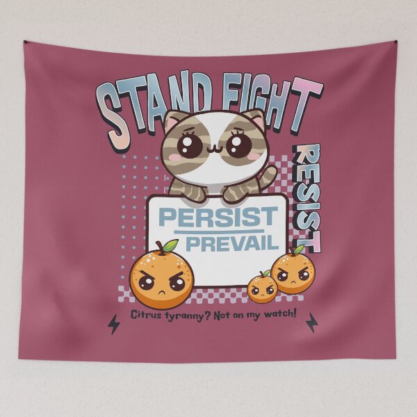 Item preview, Resist Persist Prevail designed and sold by BaffledSnout.