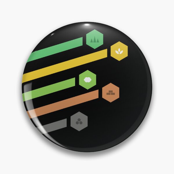 Item preview, Minimalist Settlers Resources designed and sold by pixeptional.
