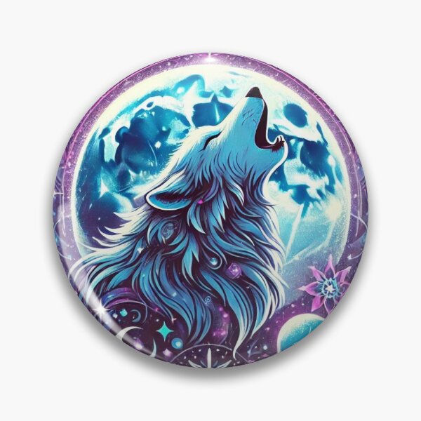Item preview, Wilk i gwiazdy w mistycznej aurze designed and sold by PROSTO I TANIO.