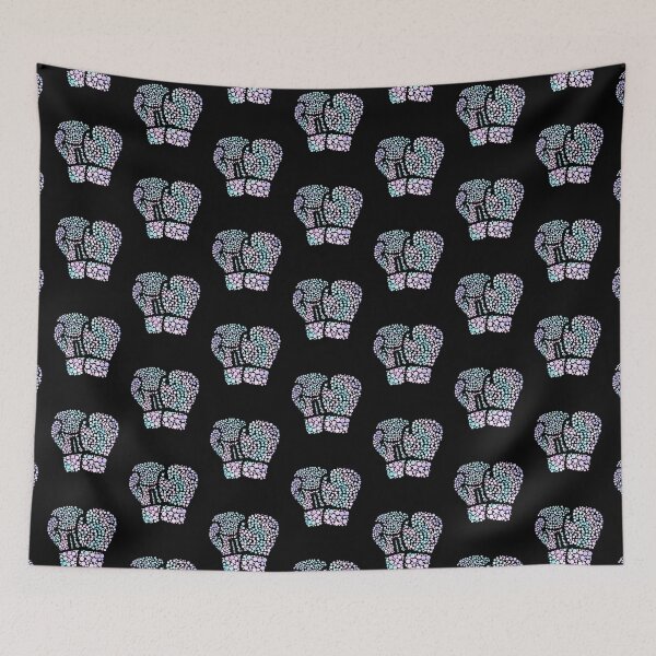 Item preview, Zen Punch: Soft Tie-Dye & Dotted Gloves Art designed and sold by Zakrytos ★★★★★.