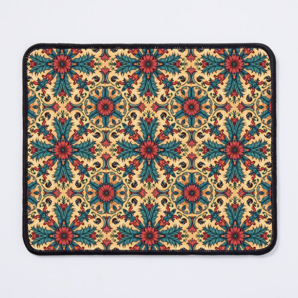 Item preview, Symmetrical ornamental floral pattern in boho style designed and sold by pASob-dESIGN.