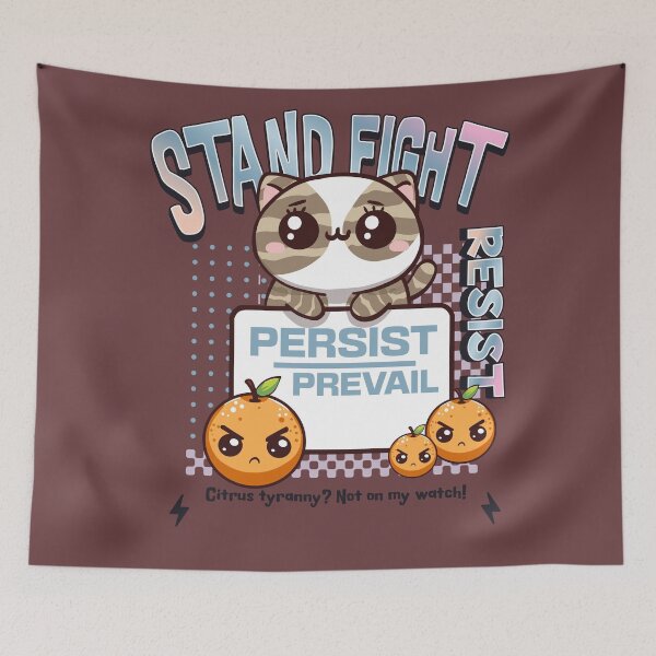 Item preview, Resist Persist Prevail designed and sold by BaffledSnout.