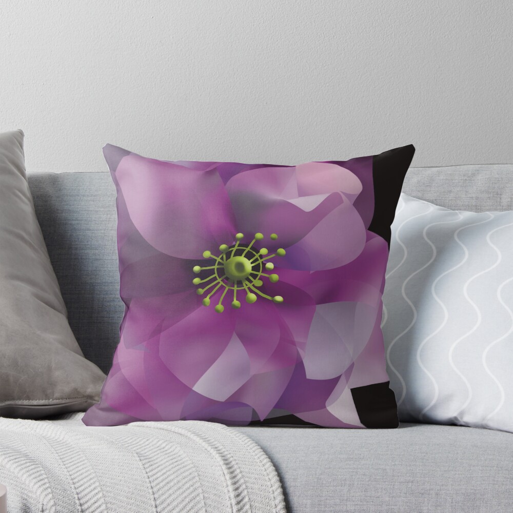 Item preview, Throw Pillow designed and sold by Racoodle.