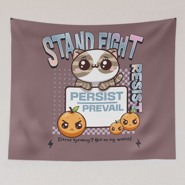 Item preview, Resist Persist Prevail designed and sold by BaffledSnout.