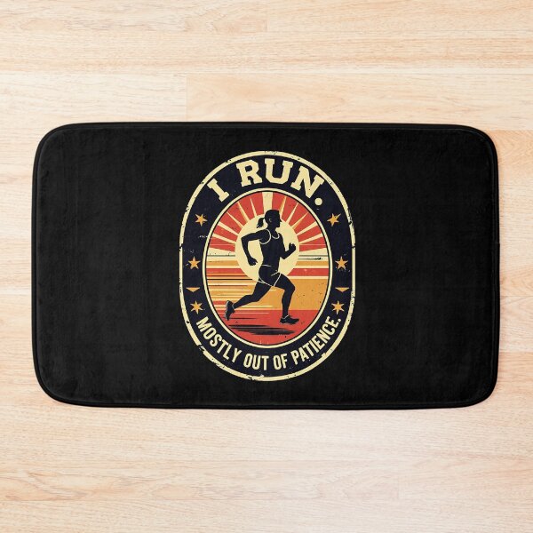 Item preview, I Run. Mostly Out Of Patience. Runner Joke designed and sold by DomTeesHaven.
