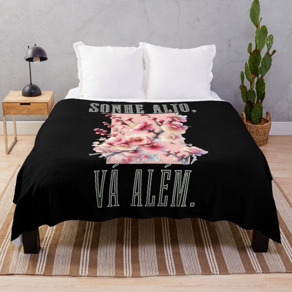 Item preview, "Sonhe Alto, Vá Além – Inspiring Flower Design" designed and sold by BaKaT-s.