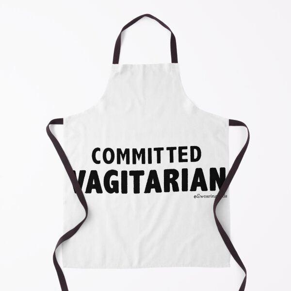 Item preview, Committed Vagitarian designed and sold by SwearingKids.