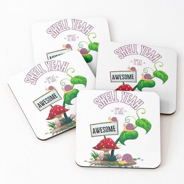 Item preview, Shell yeah I'm Awesome! - Snailed it, Mushroom vines designed and sold by BeeG2024.
