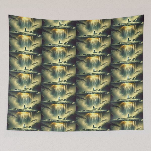 Item preview, Samurai’s Trial – The Waterfall of Strength designed and sold by Rag-Dog.